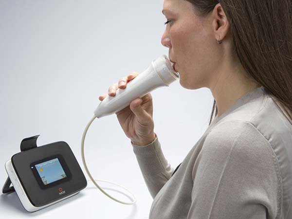 teste do feno para o diagnóstico de asma